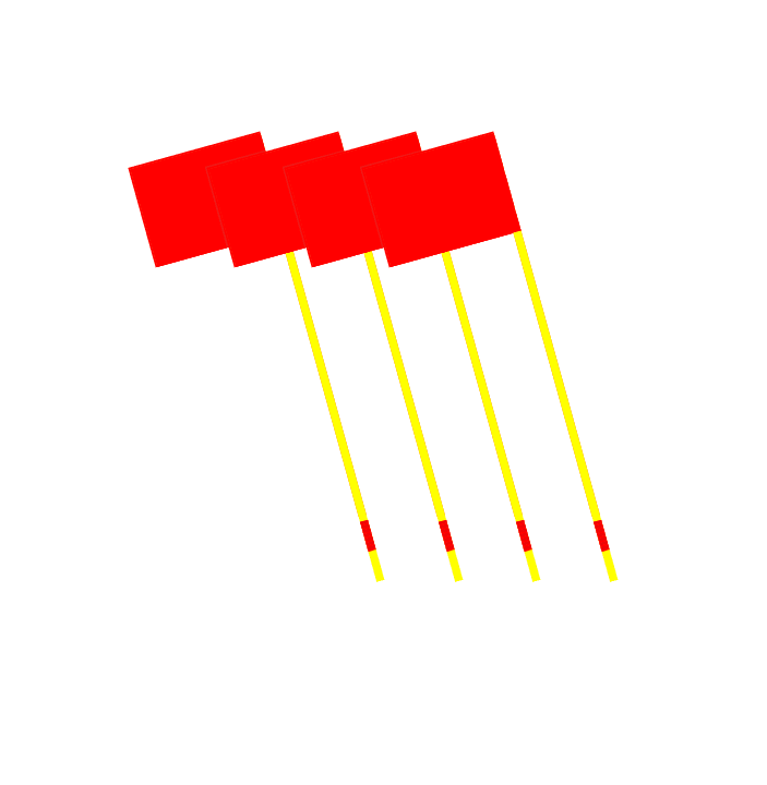 Corner Flags – Euro (set of 4)