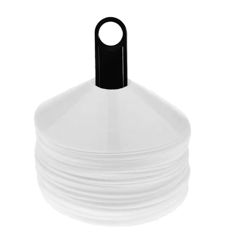 Disc Cones – set of 50 – WHITE