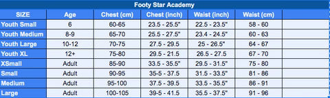 Footy Academy Uniform