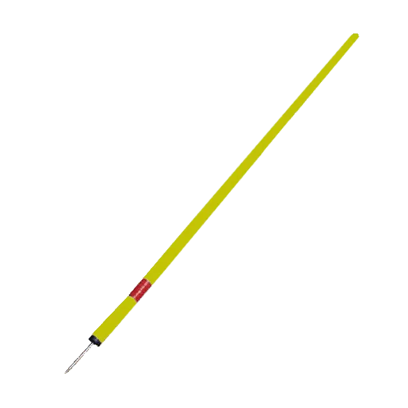 Spring Loaded Agility Poles – Yellow