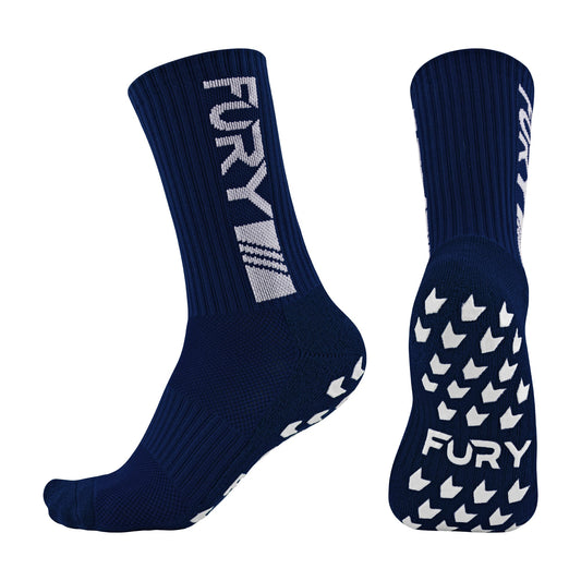 Fury Grip Socks Navy Blue